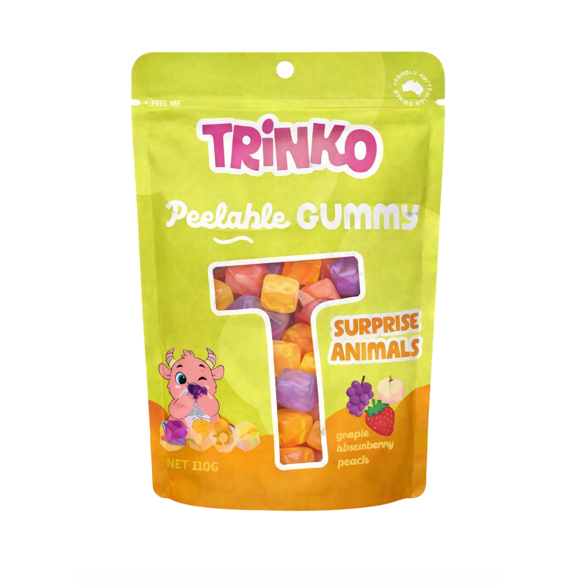 Surprise Animals - Grape, Strawberry, Peach